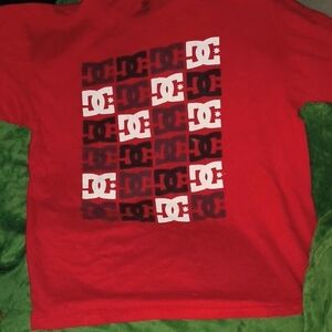 DC Kids Red and Black Graphic Tee